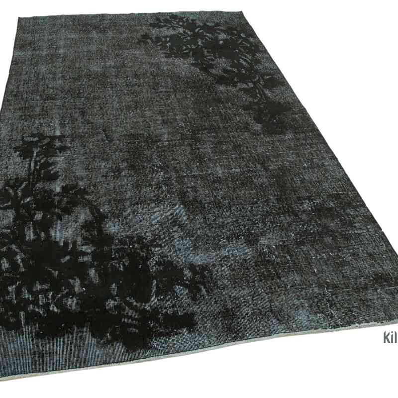 Hand Carved Over-Dyed Rug - 4' 9" x 8'  (57" x 96") - K0051838