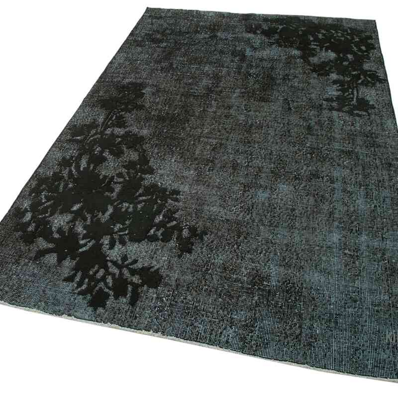 Hand Carved Over-Dyed Rug - 4' 9" x 8'  (57" x 96") - K0051838