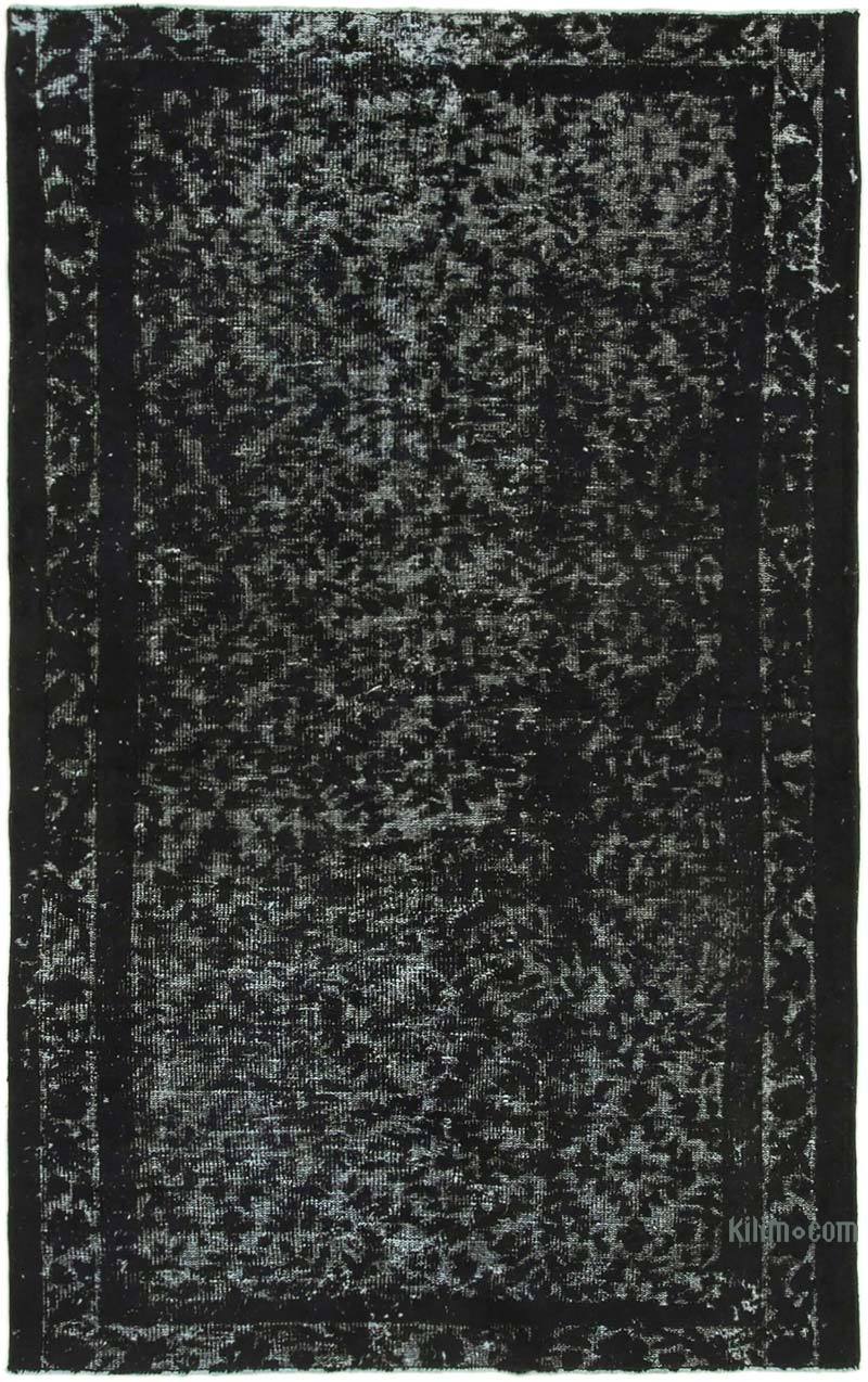 Hand Carved Over-Dyed Rug - 5' 3" x 8' 2" (63" x 98") - K0051852
