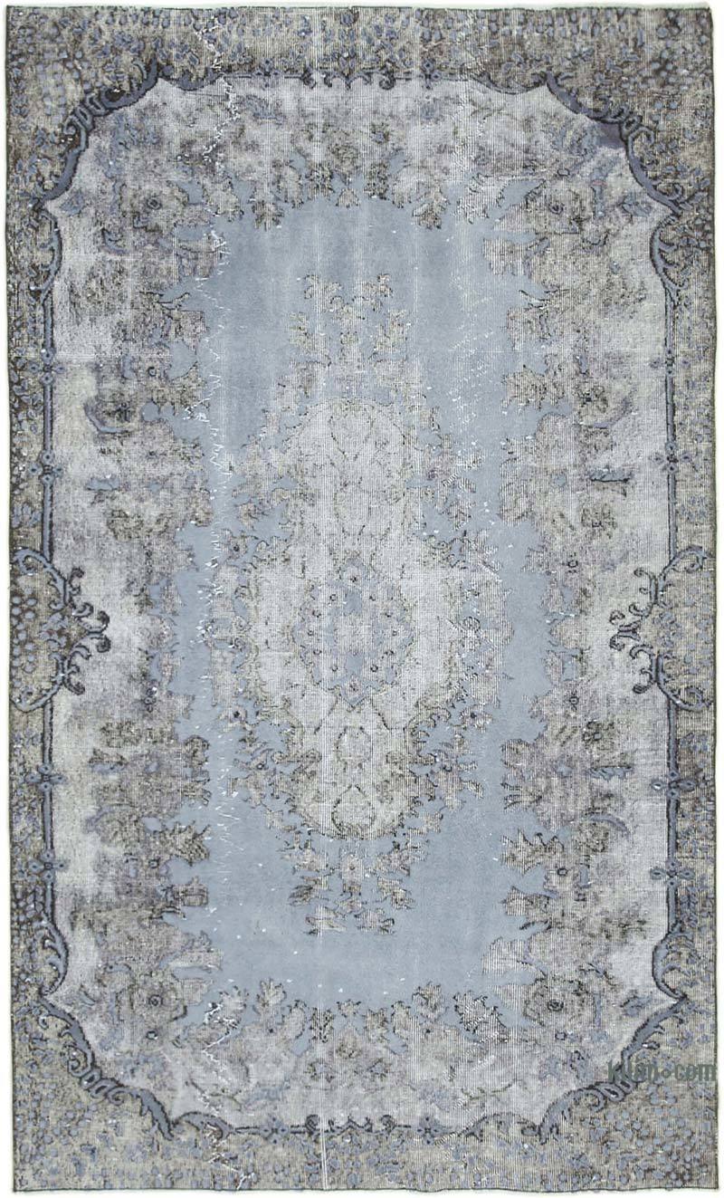 Hand Carved Over-Dyed Rug - 5' 2" x 8' 9" (62" x 105") - K0051857