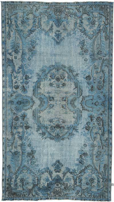 Hand Carved Over-Dyed Rug - 5' 7" x 9' 10" (67" x 118")