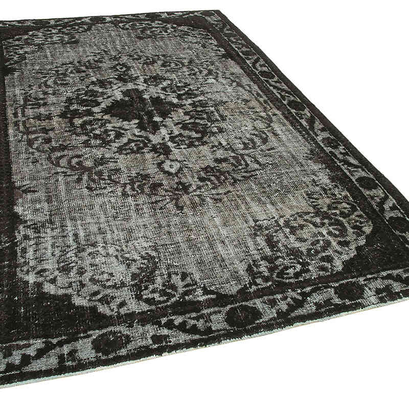 Hand Carved Over-Dyed Rug - 6' 3" x 9' 7" (75" x 115") - K0051863