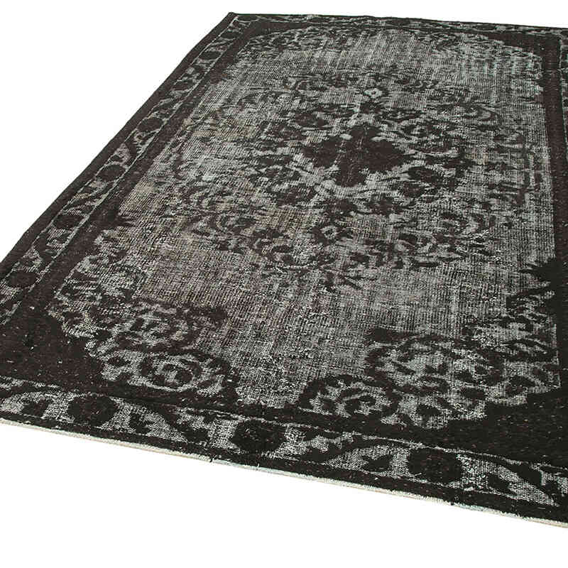 Hand Carved Over-Dyed Rug - 6' 3" x 9' 7" (75" x 115") - K0051863