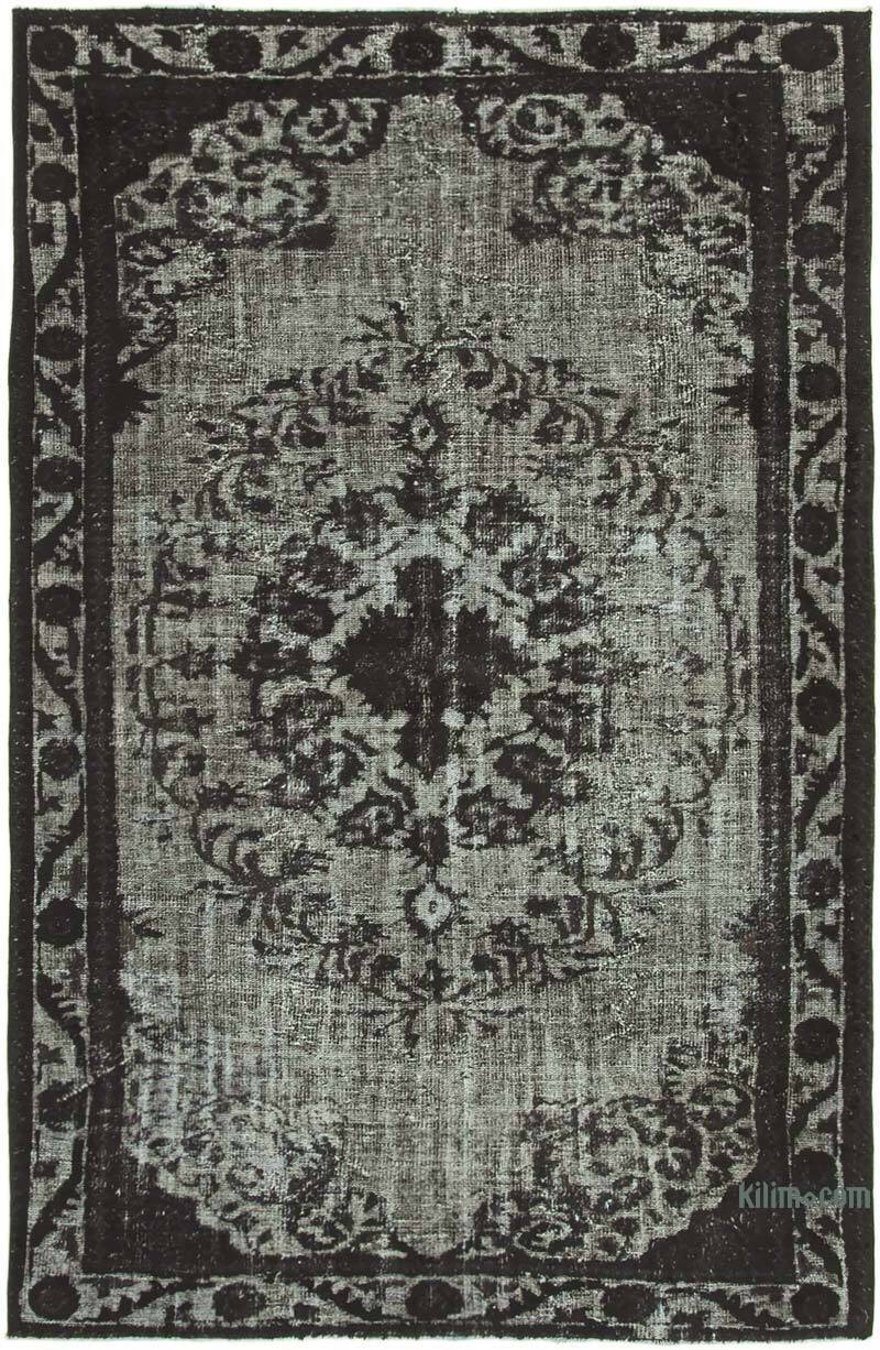 Hand Carved Over-Dyed Rug - 6' 3" x 9' 7" (75" x 115") - K0051863