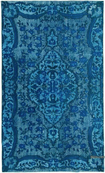 El Oyması Boyalı Halı - 161 cm x 260 cm