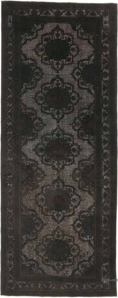 Hand Carved Over-Dyed Rug - 4' 8" x 11' 9" (56" x 141")