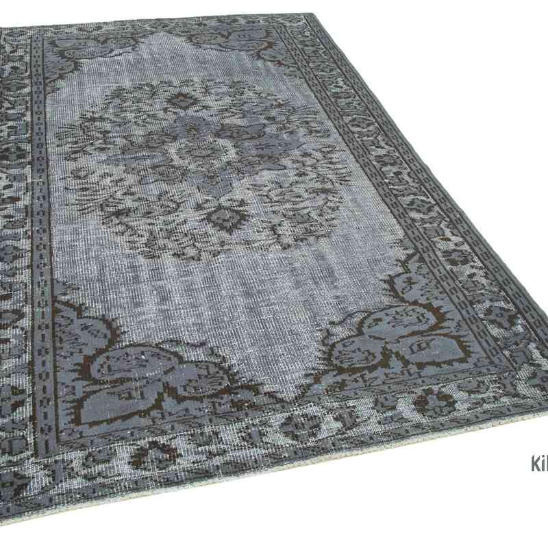 Hand Carved Over-Dyed Rug - 5' 3" x 8' 6" (63" x 102") - K0051873