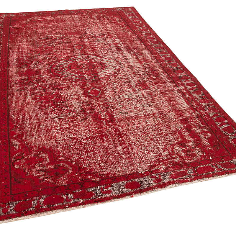 Alfombra Tallada a Mano Sobre Teñida - 177 cm x 268 cm - K0051888