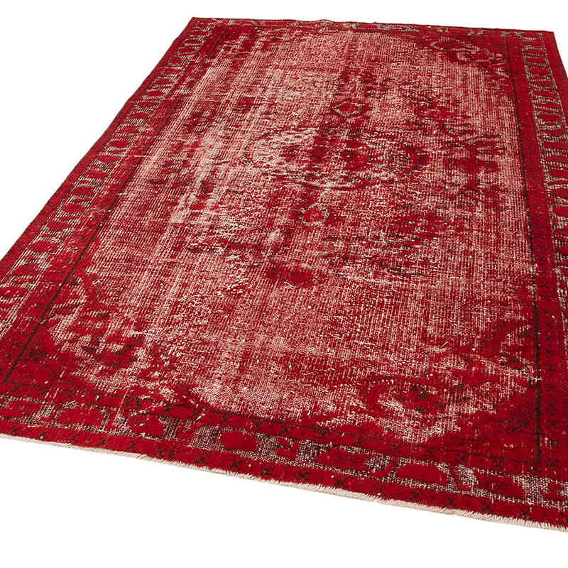 Alfombra Tallada a Mano Sobre Teñida - 177 cm x 268 cm - K0051888
