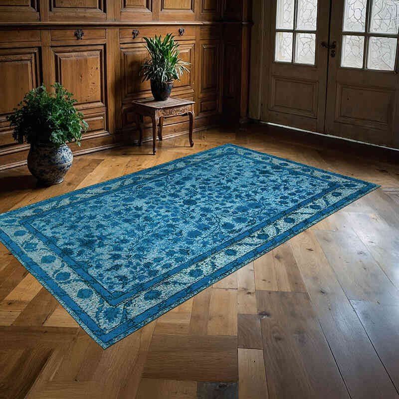 El Oyması Boyalı Halı - 150 cm x 247 cm - K0051899