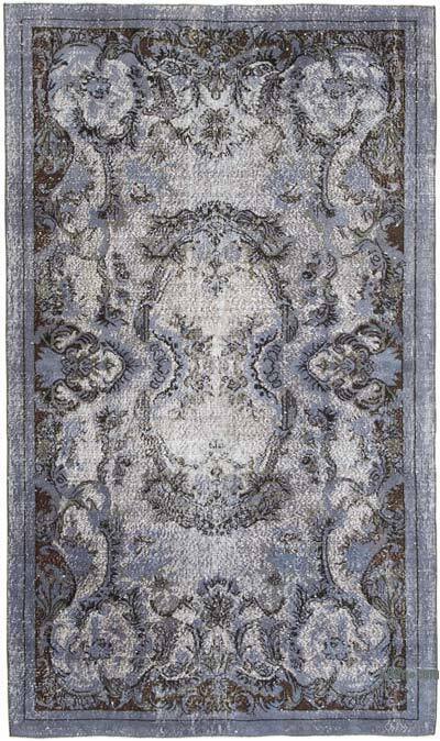 El Oyması Boyalı Halı - 154 cm x 264 cm
