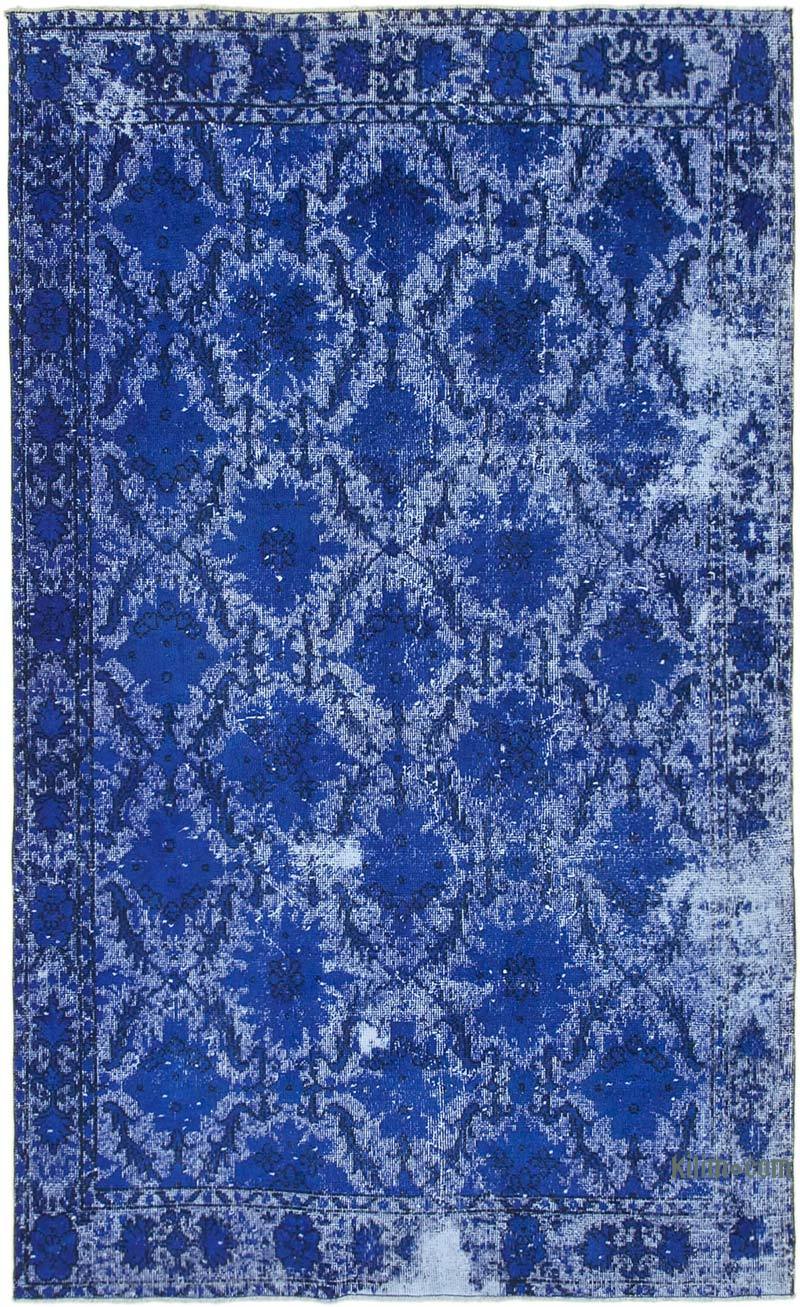 Hand Carved Over-Dyed Rug - 5' 8" x 9' 3" (68" x 111") - K0051913