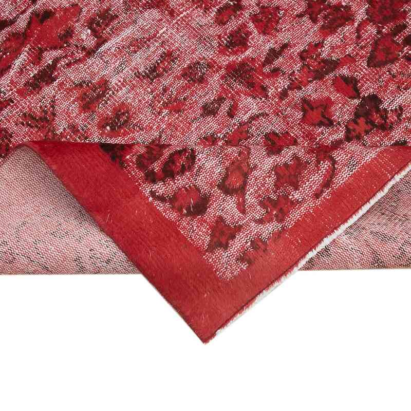Hand Carved Over-Dyed Rug - 4' 10" x 7' 9" (58" x 93") - K0051927