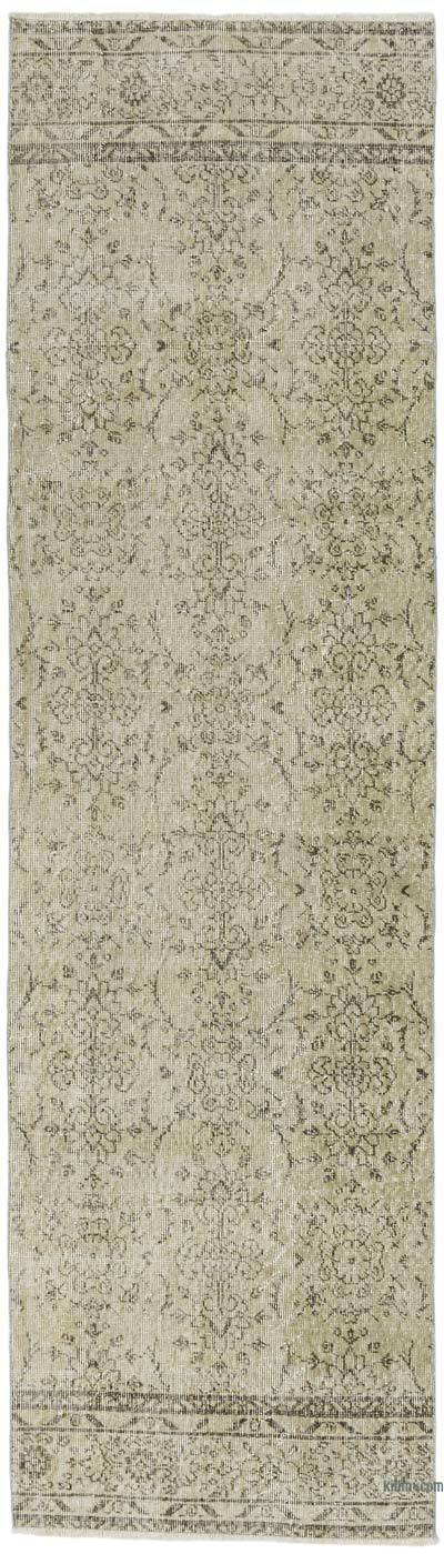 Vintage Turkish Runner Rug - 2' 8" x 9' 6" (32" x 114")