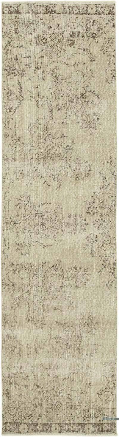 Vintage Turkish Runner Rug - 2' 8" x 10' 1" (32" x 121")