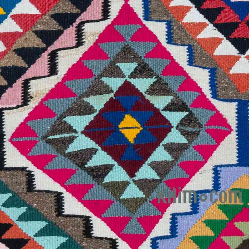 Vintage Tribal Kilim Runner - 4' 1" x 10' 11" (49" x 131") - K0052279