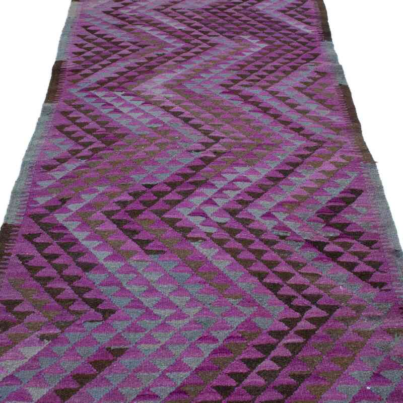 Vintage Tribal Kilim Runner - 3' 3" x 12' 8" (39" x 152") - K0052282
