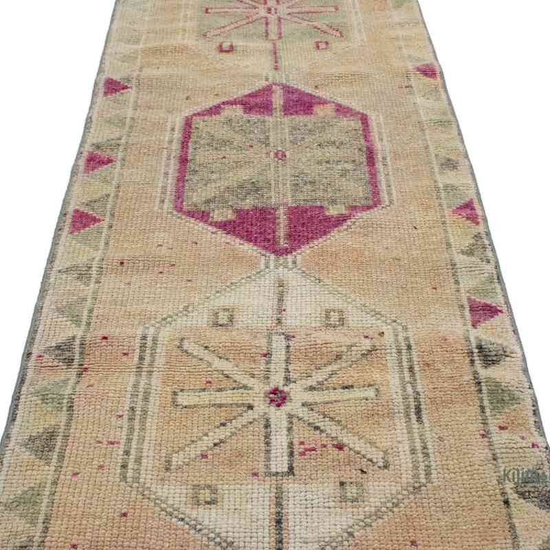 Vintage Tribal Runner Rug - 2' 11" x 11' 7" (35" x 139") - K0052287