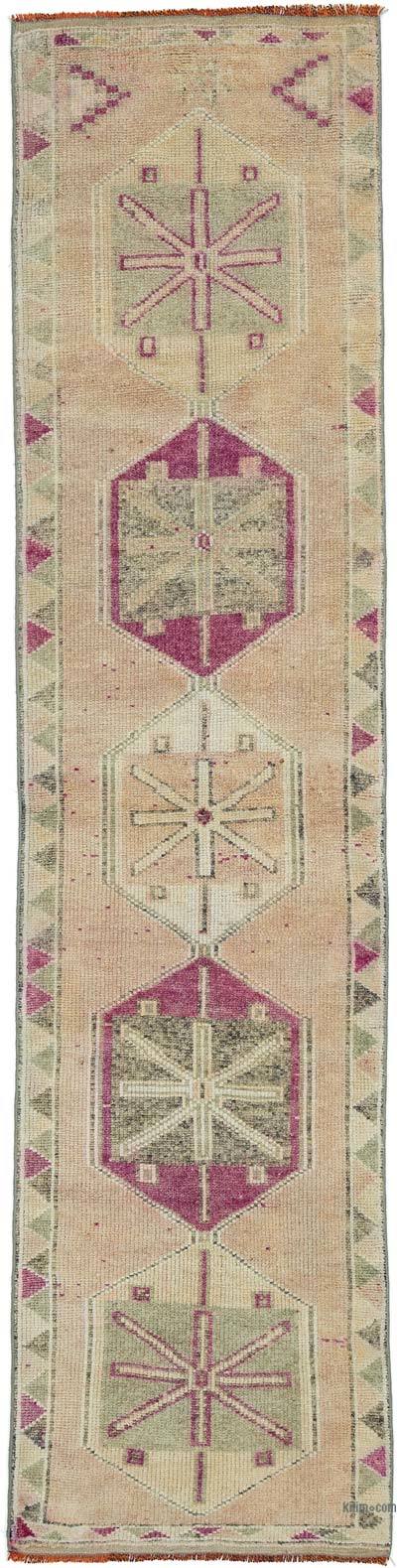 Vintage Anadolu Yolluk - 88 cm x 354 cm