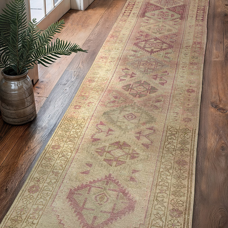 Vintage Anadolu Yolluk - 86 cm x 332 cm - K0052294