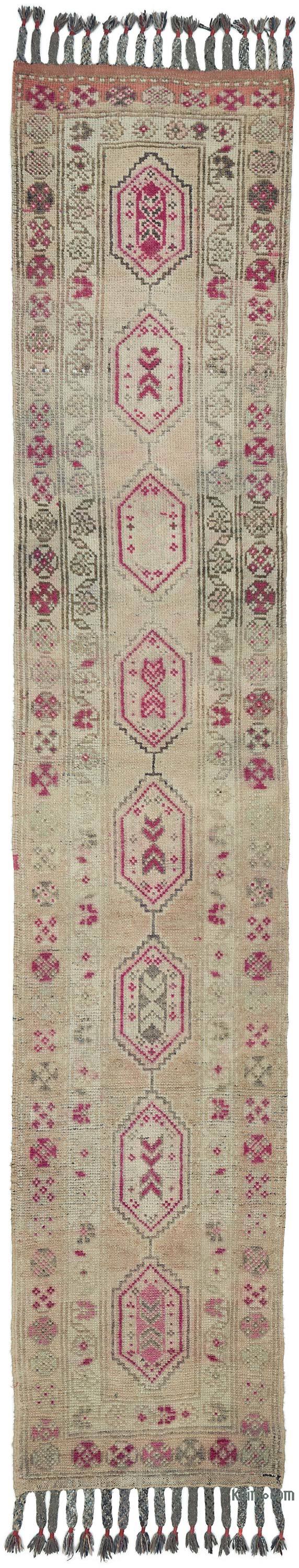 Vintage Anadolu Yolluk - 85 cm x 427 cm - K0052295