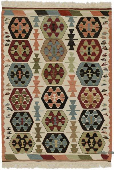 Multicolor New Handwoven Turkish Kilim Rug - 3'  x 4' 3" (36" x 51")