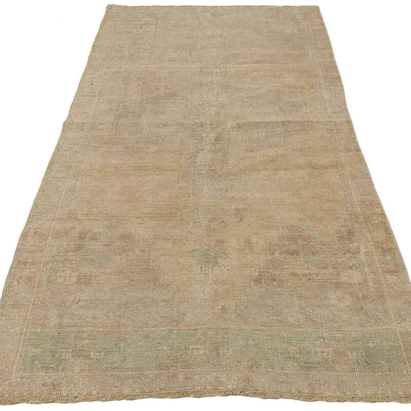El Dokuma Vintage Halı - 95 cm x 201 cm - K0052556