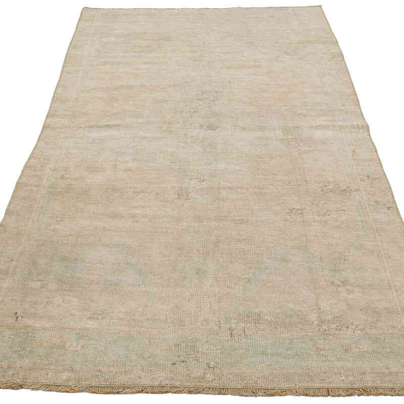 El Dokuma Vintage Halı - 95 cm x 201 cm - K0052556