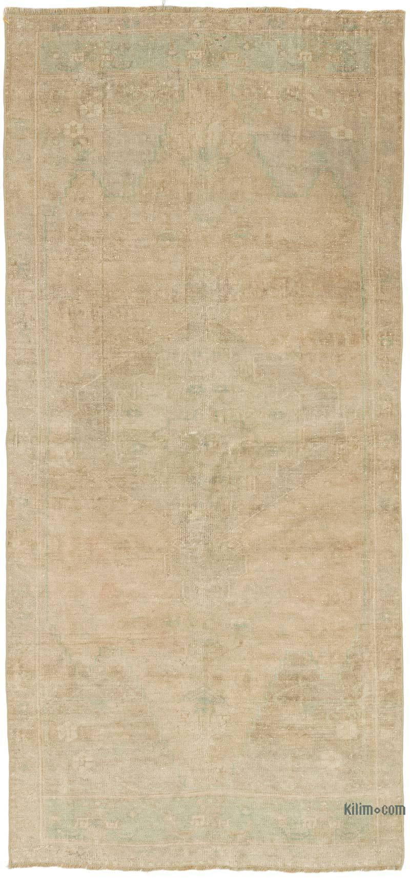El Dokuma Vintage Halı - 95 cm x 201 cm - K0052556