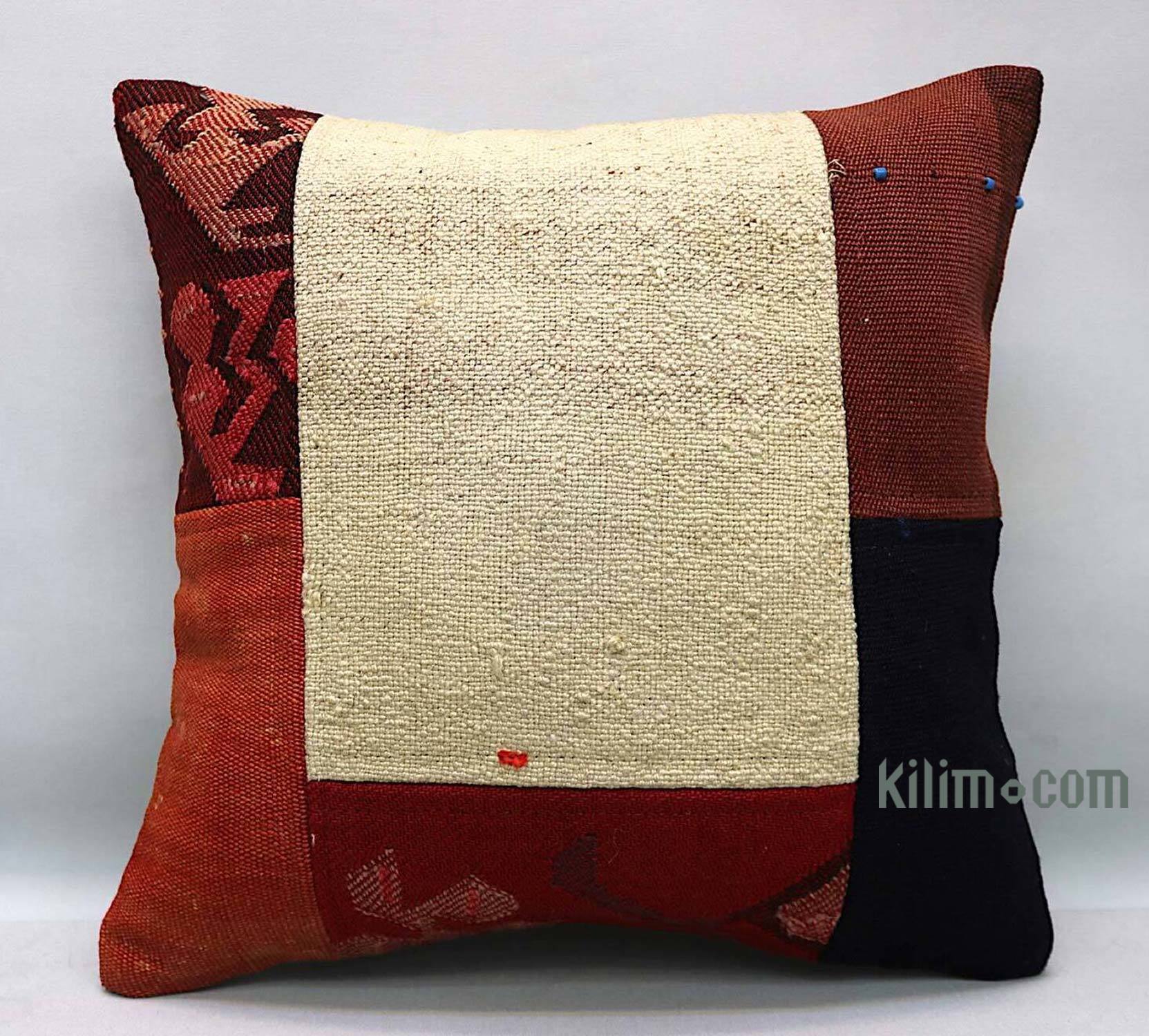 Throw pillows shop made from rugs