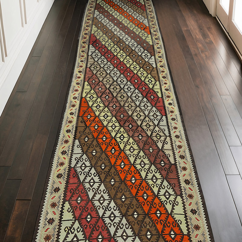 Bayburt Kilim Vintage - 113 cm x 356 cm - K0053452