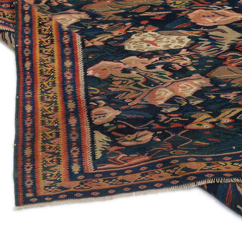 Vintage Oriental Kilim Rug - 4' 2" x 6' 4" (50" x 76") - K0053709