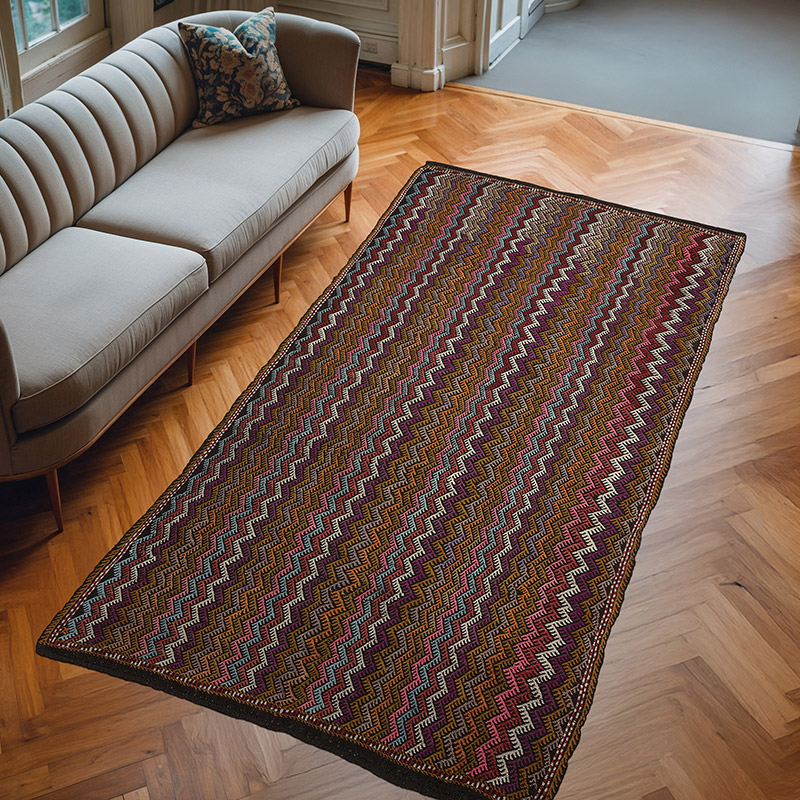 Alfombra jijim Turca Vintage - 169 cm x 320 cm - K0053725