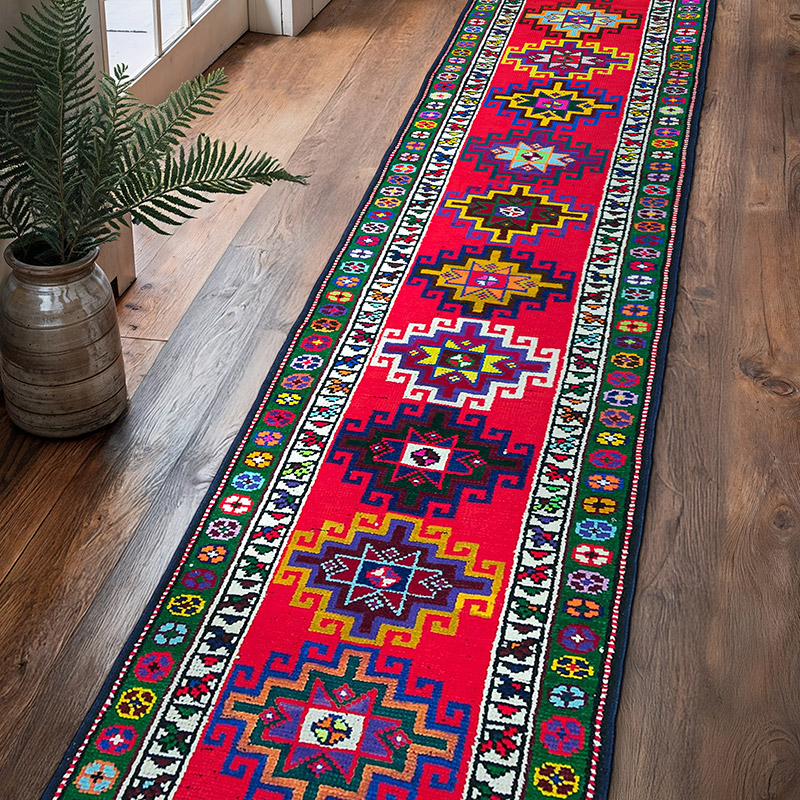 Vintage Anadolu Yolluk - 84 cm x 387 cm - K0053785