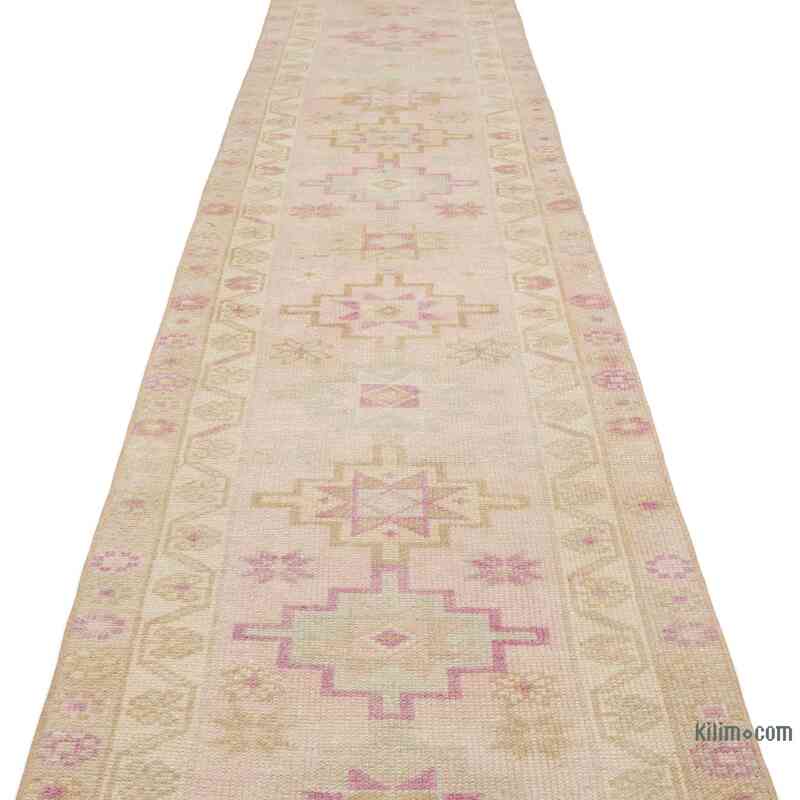 Vintage Tribal Runner Rug - 2' 8" x 12' 4" (32" x 148") - K0053823