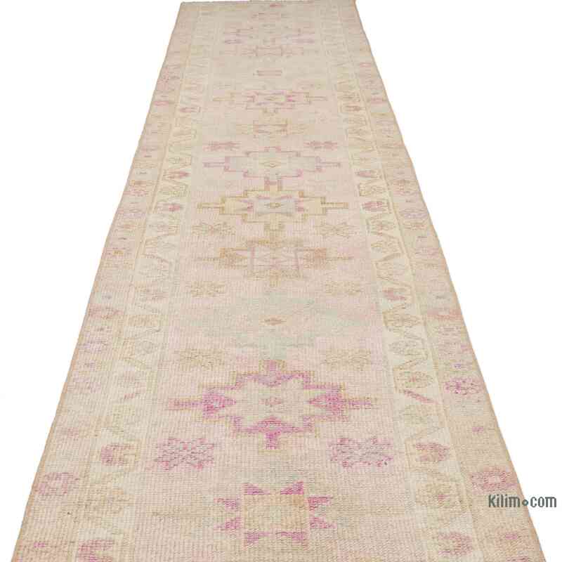 Vintage Tribal Runner Rug - 2' 8" x 12' 4" (32" x 148") - K0053823