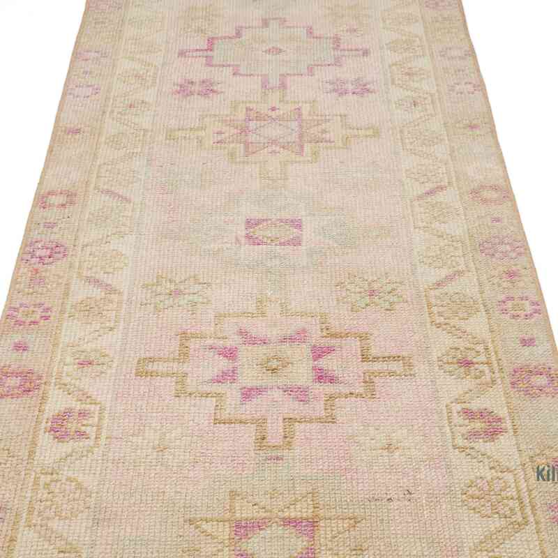 Vintage Tribal Runner Rug - 2' 8" x 12' 4" (32" x 148") - K0053823