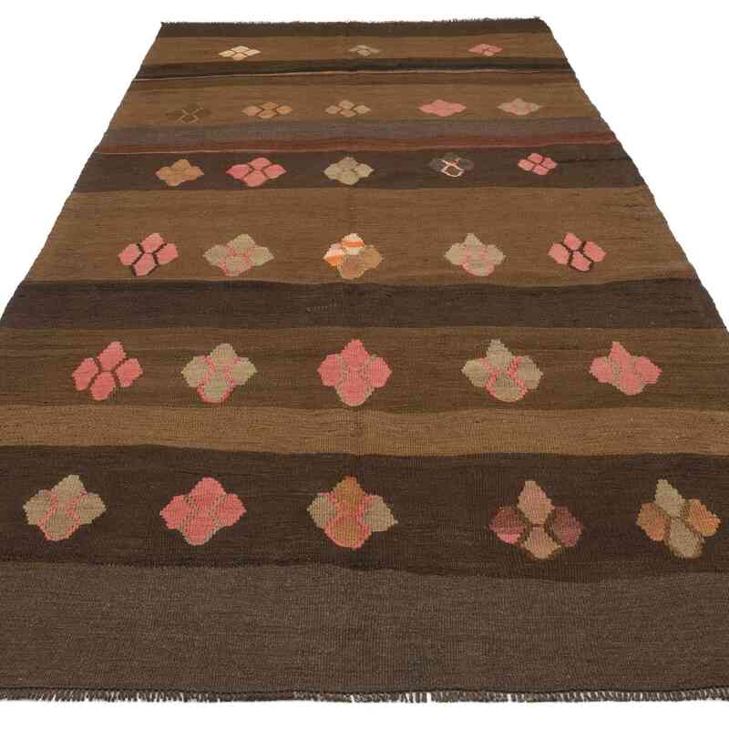 Alfombra Vintage Anatolian Kilim - 137 cm x 310 cm - K0054043