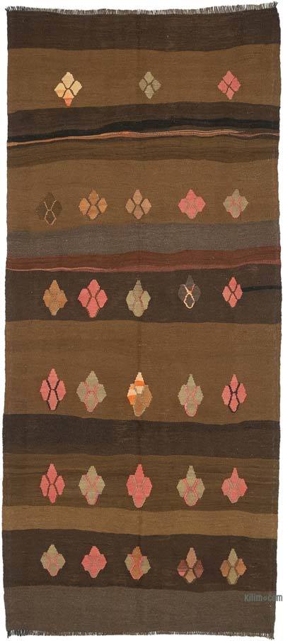 Vintage Anatolian Kilim Rug - 4' 6" x 10' 2" (54" x 122")