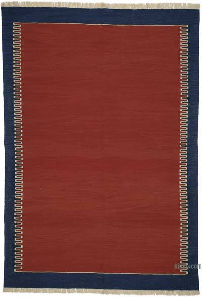 Kırmızı Yeni El Dokuma Kilim