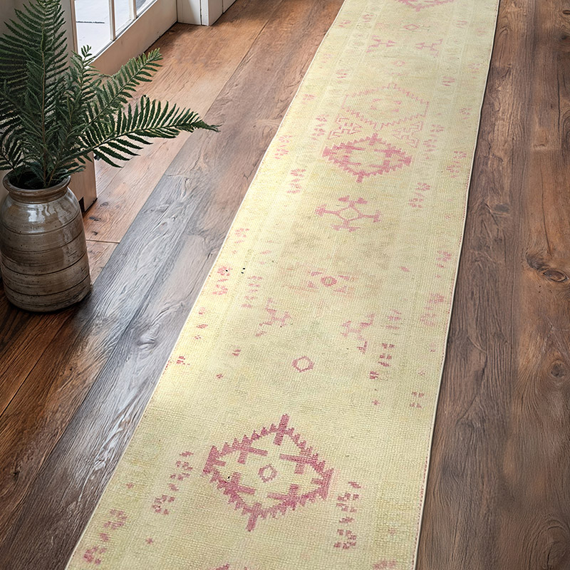 Vintage Tribal Runner Rug - 2' 8" x 14' 5" (32" x 173") - K0054114