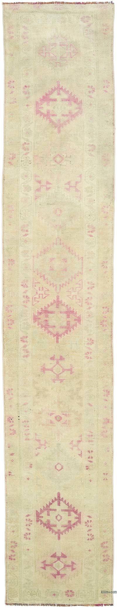 Alfombra Vintage de pasillo - 82 cm x 439 cm