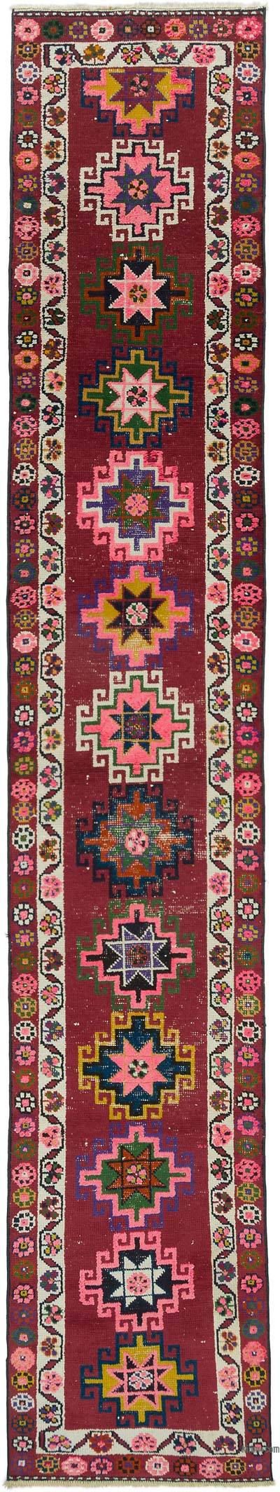 Vintage Anadolu Yolluk - 80 cm x 423 cm
