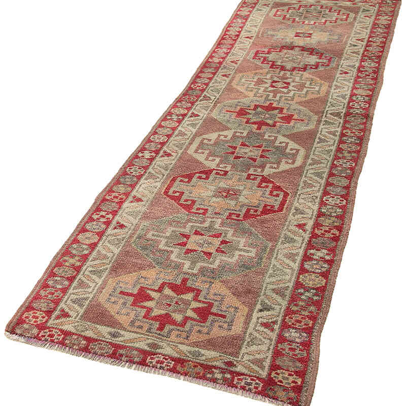 Alfombra Vintage de pasillo - 82 cm x 270 cm - K0054295