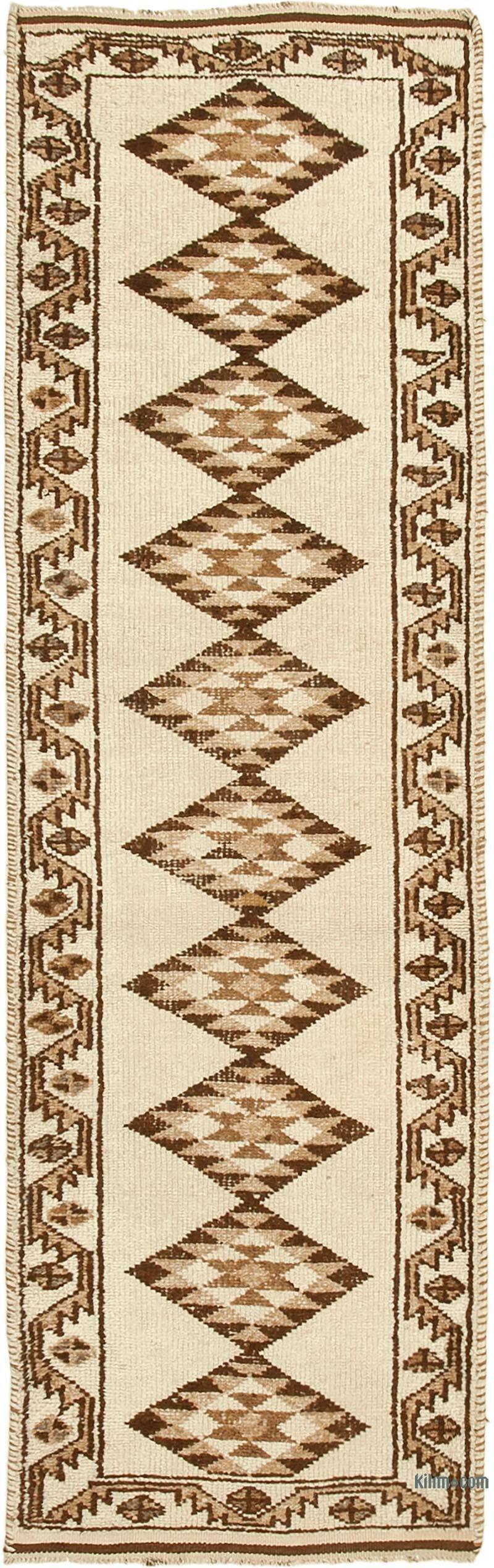 Vintage Anadolu Yolluk - 108 cm x 355 cm - K0054299