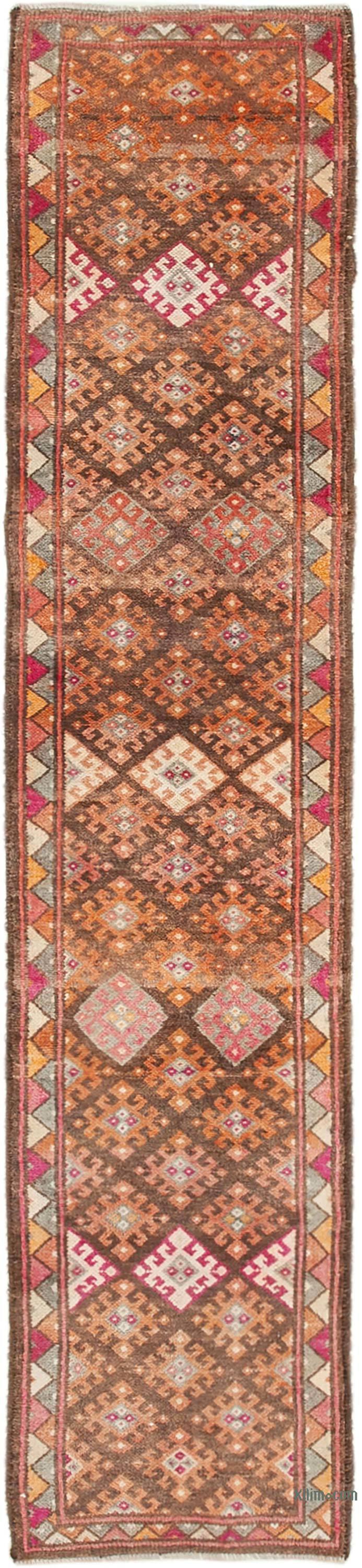 Alfombra Turca Vintage de pasillo - 84 cm x 375 cm - K0054354