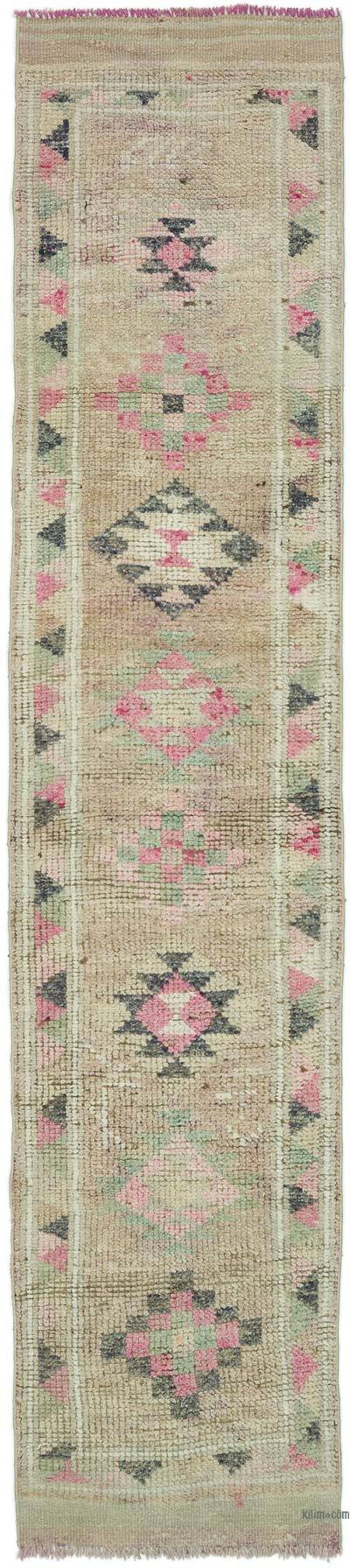 Vintage Tribal Runner Rug - 2' 7" x 11' 8" (31" x 140")