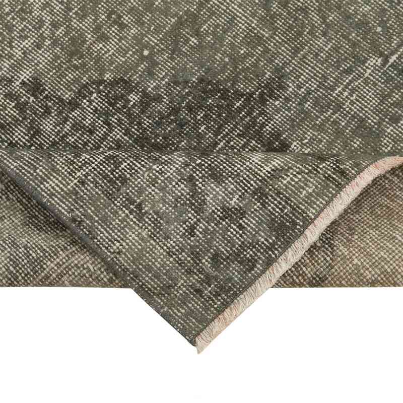 Boyalı El Dokuma Vintage Halı Yolluk - 70 cm x 291 cm - K0054491