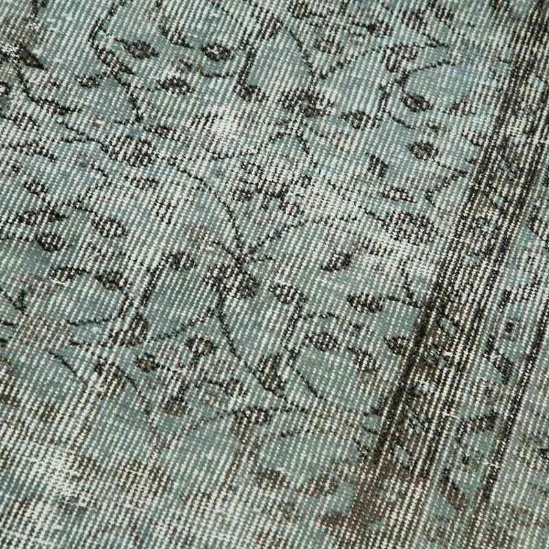 Boyalı El Dokuma Vintage Halı Yolluk - 77 cm x 324 cm - K0054513