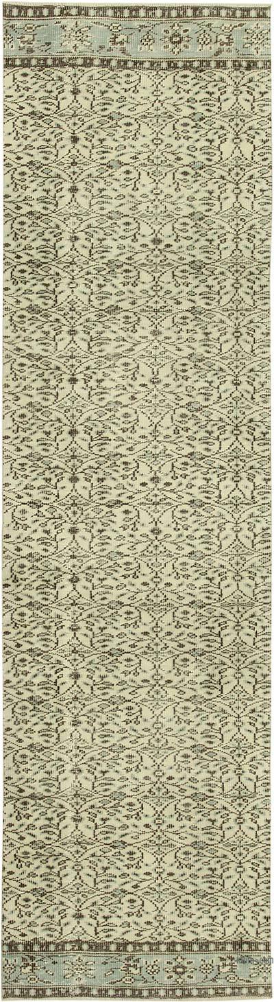Vintage Turkish Runner Rug - 2' 11" x 11' 1" (35" x 133")